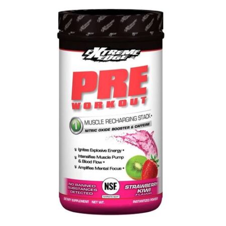 Bluebonnet Nutrition Extreme Edge Pré Treino, Kiwi de morango - .6 lb