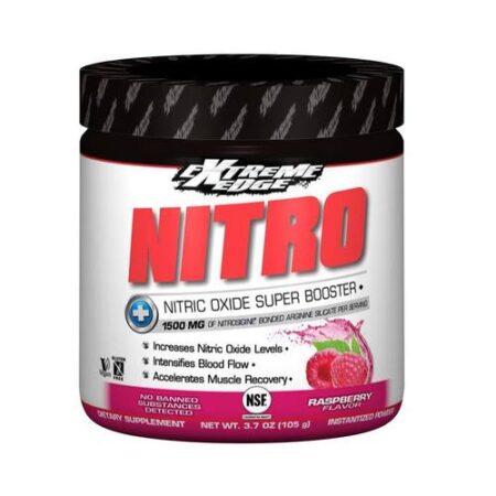 Bluebonnet Nutrition, Extreme Edge™ Nitro - Sabor Framboesa - 105g (3,7 oz)