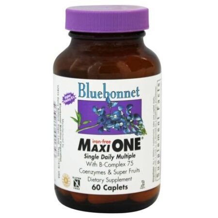 Bluebonnet Nutrition MAXI One, Iron Free - 60 Caplets