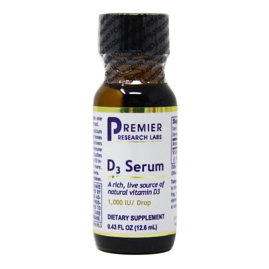 Premier Research Labs Vitamina D3 Serum - 12.6 ml: Saúde Essencial para Brasileiros