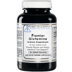 Glutamina Premier 500 mg - 100 Cápsulas Vegetarianas | Premier Research Labs