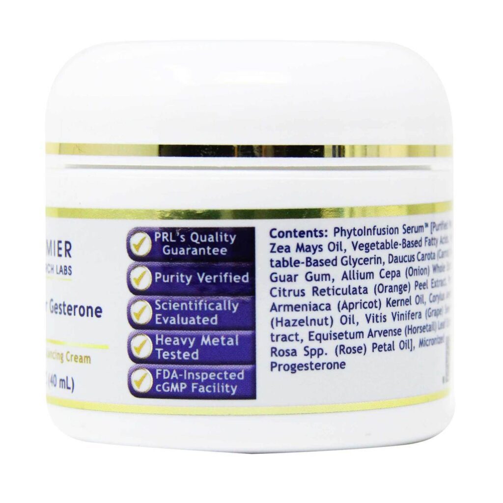 Premier Natural Gesterona Creme 40g - Premier Research Labs para Bem-Estar Feminino - Imagem 2