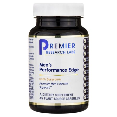 Premier Research Labs Edge de desempenho masculino - 45 cápsulas vegetais