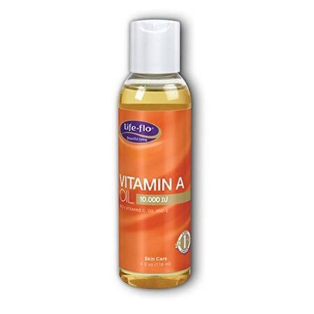 Life-Flo, Óleo de Vitamina A 10,000 IU - 118 ml