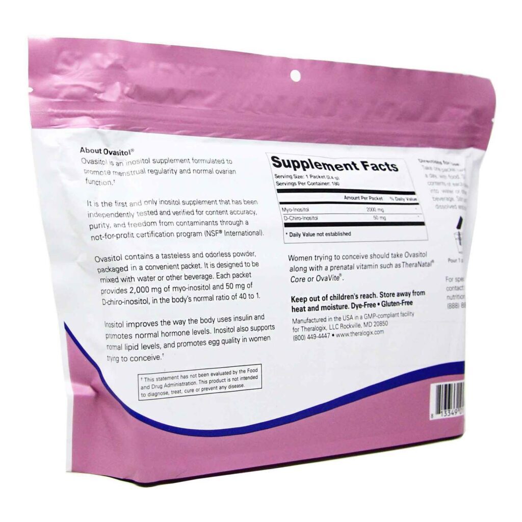 Theralogix Ovasitol - 180 Sachês: Solução Confiável para Bem-Estar no Brasil - Imagem 4