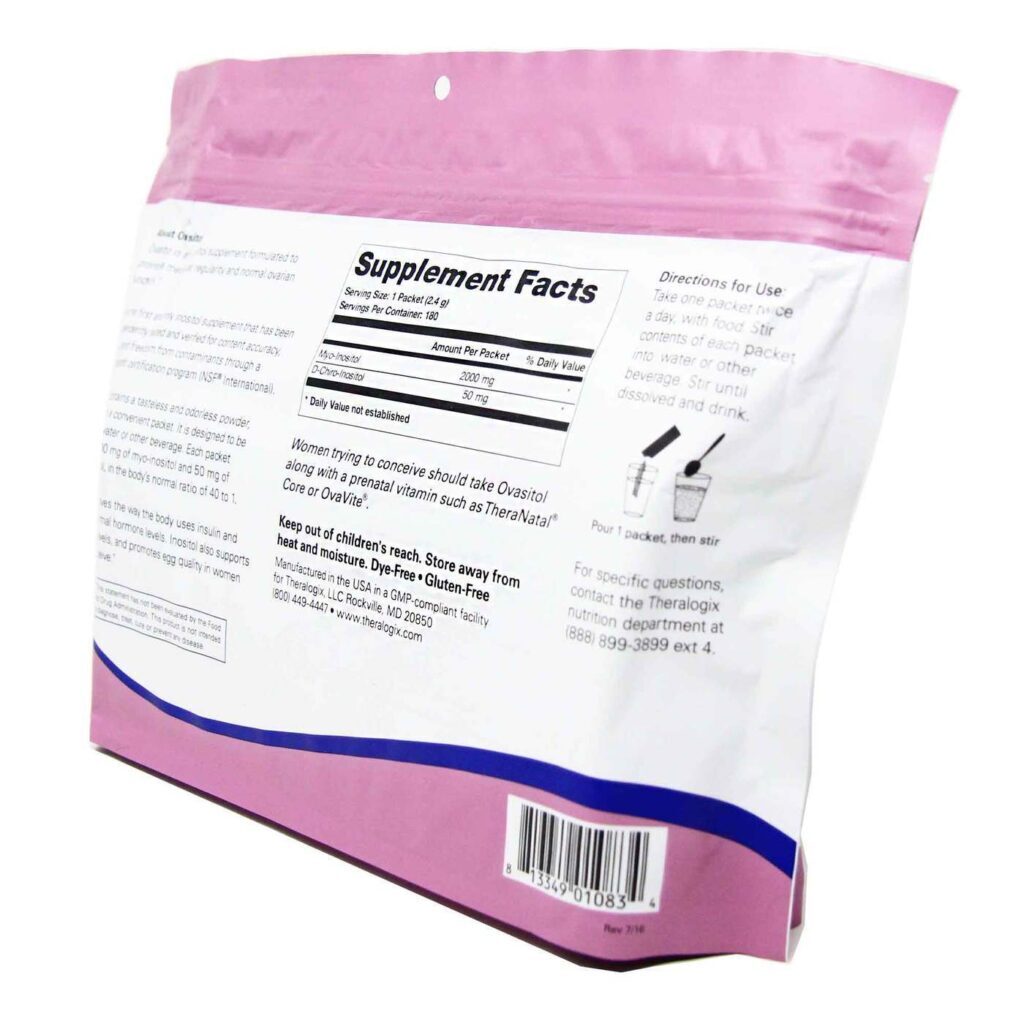 Theralogix Ovasitol - 180 Sachês: Solução Confiável para Bem-Estar no Brasil - Imagem 5