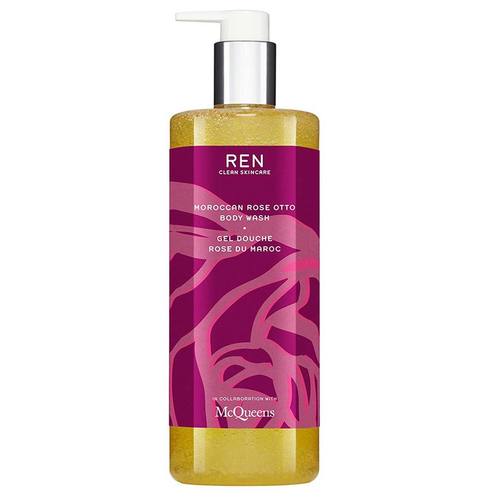 REN Clean Skincare McQueens Moroccan Rose Otto Sabonete Líquido Corporal - 500 ml