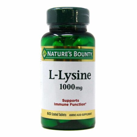 Nature's Bounty, L-Lysine - 1,000 mg - 60 Comprimidos