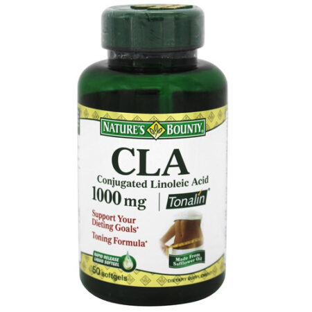 Nature's Bounty, CLA - 1,000 mg - 50 Cápsulas em Gel