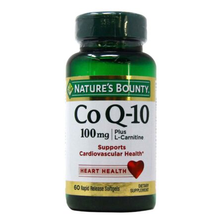 Nature's Bounty Q-Sorb CoQ-10 - 100 mg - 60 Cápsulas em Gel