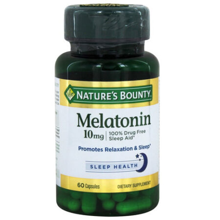 Nature's Bounty Maximum Strength Melatonina - 10 mg - 60 Cápsulas