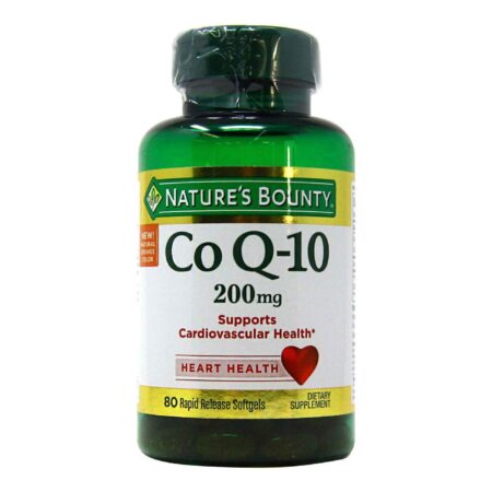 Nature's Bounty Co Q-10 - 200 mg - 80 Cápsulas em Gel