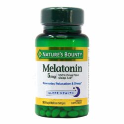 Nature's Bounty Melatonina 5 mg - 90 Cápsulas Gel: Sono Profundo e Repousante no Brasil