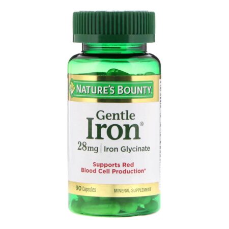 Nature's Bounty, Ferro 28 mg - 90 Cápsulas