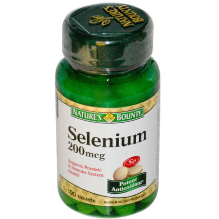 Nature's Bounty, Selênio 200 mcg - 100 Tabletes