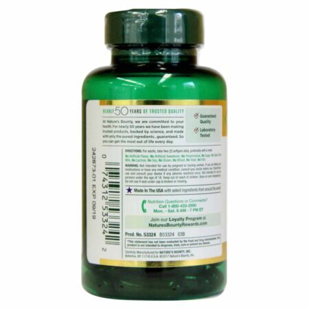 Nature's Bounty Garcinia Cambogia & Óleo de Coco - 60 Cápsulas em Gel | Controle de Peso e Bem-Estar - Imagem 2