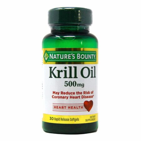 Nature's Bounty, Óleo de Krill - 500 mg - 30 Cápsulas em Gel