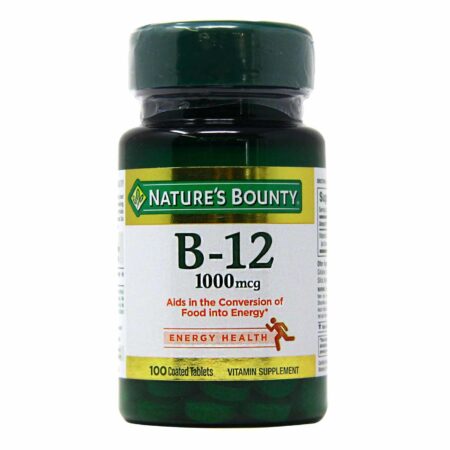 Nature's Bounty, Vitamina B-12 1,000 mcg - 100 Tabletes