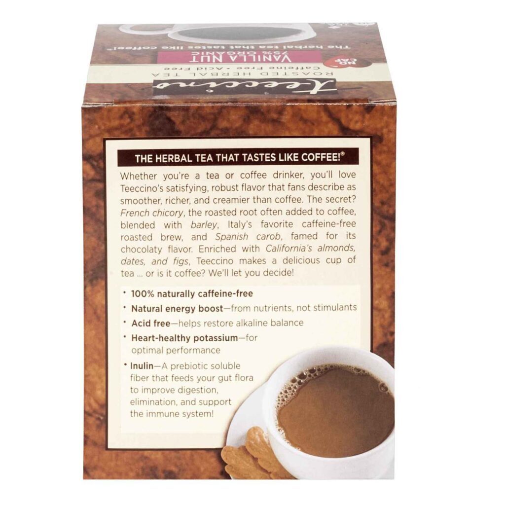 Teeccino Café à Base de Plantas - Assado Médio - 60g: Alternativa Saudável e Deliciosa - Imagem 4