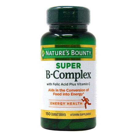 Nature's Bounty, Super Vitamina Complexo B - 150 Tabletes