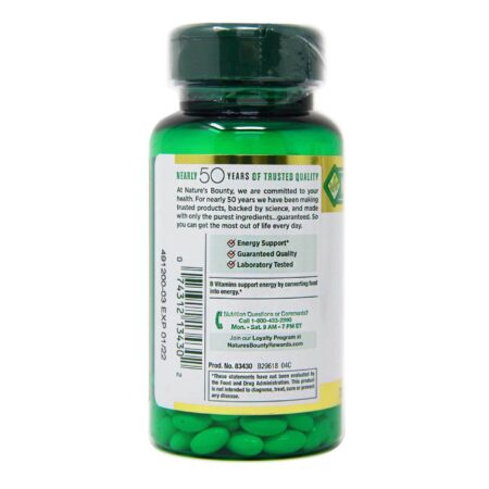 Nature's Bounty Super Potency Biotin - 5,000 mcg - 72 Cápsulas em Gel - Image 2