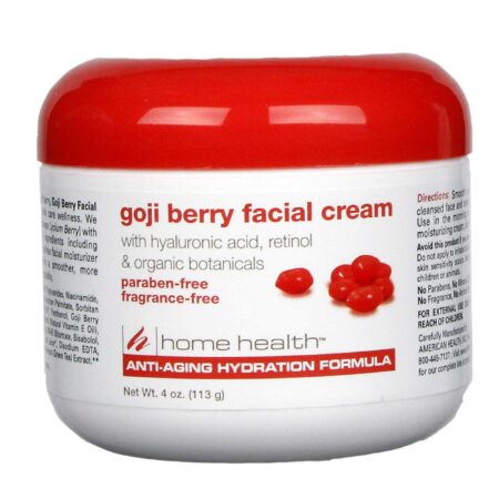 Home Health Products, Creme Facial Goji Berry - 113 g