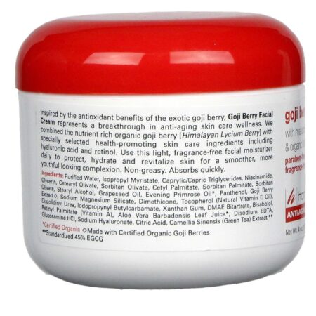 Home Health Products, Creme Facial Goji Berry - 113 g - Image 3