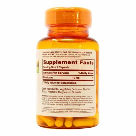 Sundown Naturals Melatonina 10 mg - 90 Cápsulas para um Sono Reparador - Imagem 2