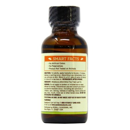 Sundown Naturals, Óleo de Melaleuca - 30 ml - Image 2