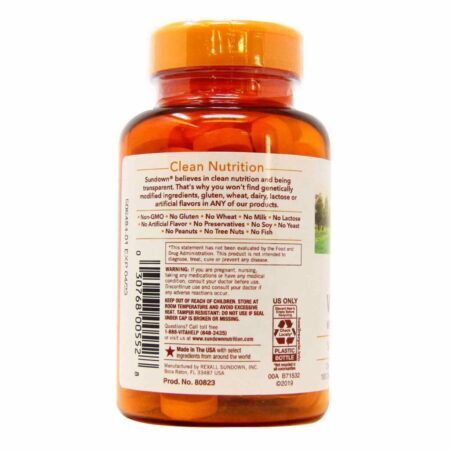 Sundown Naturals Vitamina C 500mg com Rose Hips - 100 Comprimidos Mastigáveis - Imagem 3