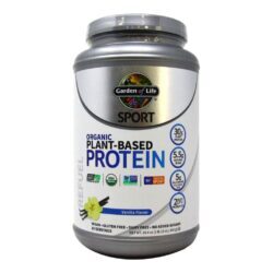 Garden of Life SPORT Proteína Vegetal Orgânica Baunilha 806g - Pura Energia e Recuperação Muscular