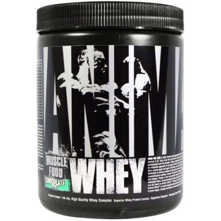 Universal Nutrition Animal Muscle Food Whey, Chocolate de menta - 136 g Trial Size