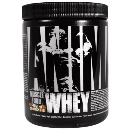 Universal Nutrition Animal Muscle Food Whey, Pão de canela - 129 g Trial Size