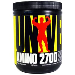 Universal Nutrition Amino 2700 - 120 Tabletes: Energia e Recuperação Muscular para Brasileiros
