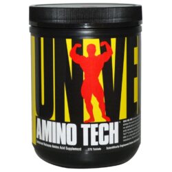 AminoTech Universal Nutrition: 375 Tabletes para Energia e Recuperação Sustentável no Brasil