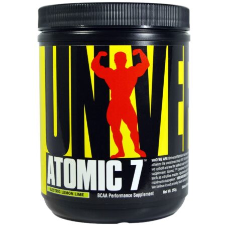 Universal Nutrition, Atomic 7™, Lima-Limão Elétrico - 393 g