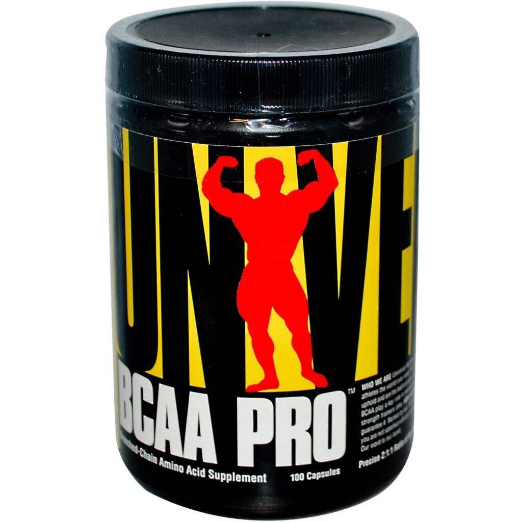 Universal Nutrition BCAA Pro - 100 Cápsulas: Energia e Recuperação Muscular para Você