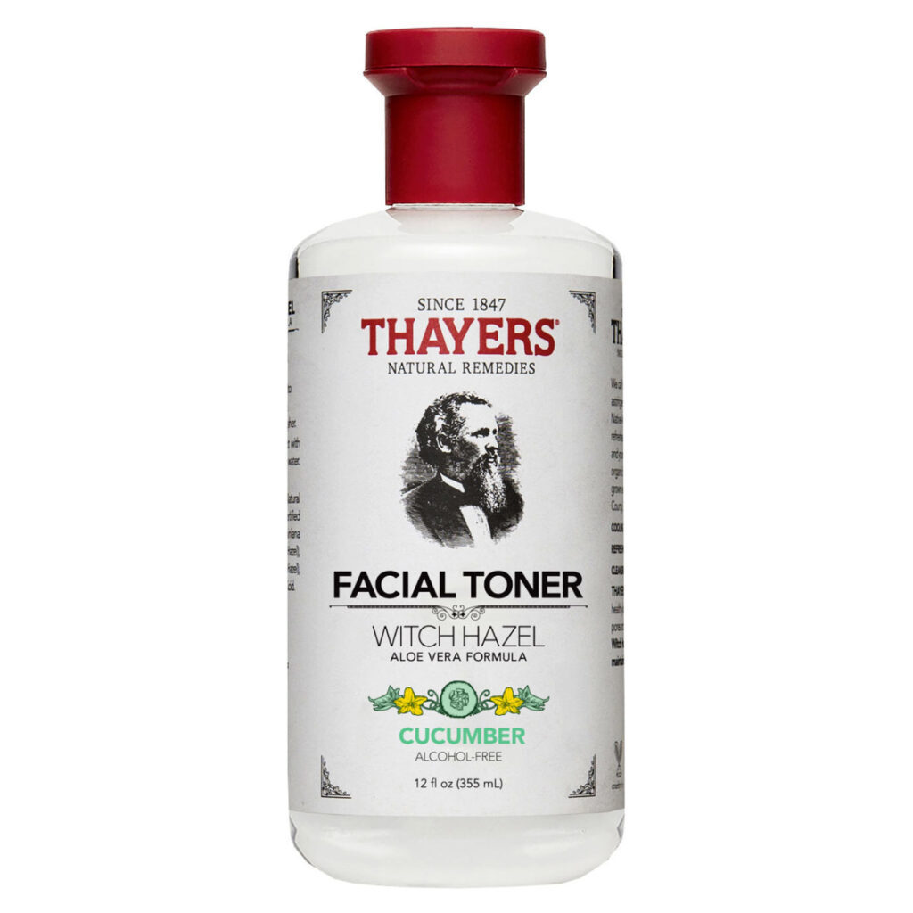 Thayers Toner Facial de Pepino Sem Álcool - 355ml (12 fl oz) - Hidratação e Refrescância