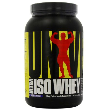 Universal Nutrition, Ultra ISO Whey™ Proteína - Sabor Baunilha - 909g (2 lbs)