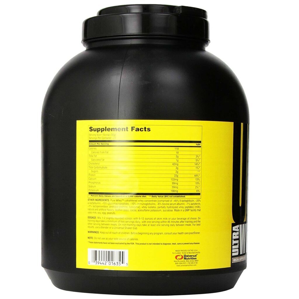 Universal Nutrition Ultra Whey Pro 2.27kg - Sabor Mocha Cappuccino - Imagem 2