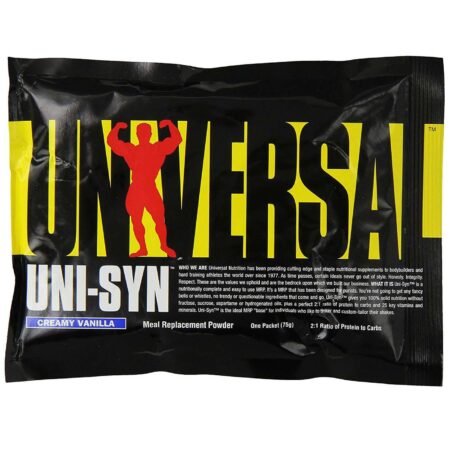 Universal Nutrition Uni-Syn, Baunilha - 20 packets