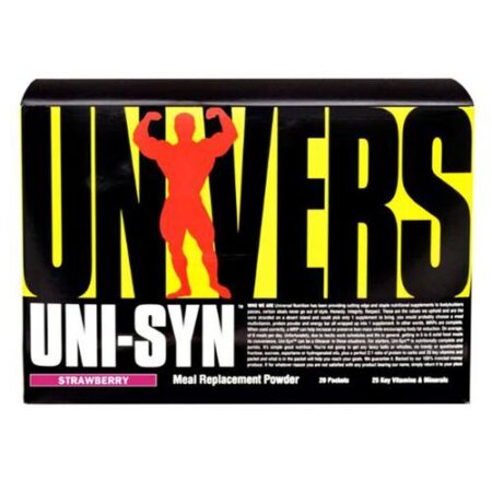 Universal Nutrition Uni-Syn, morango - 20 packets