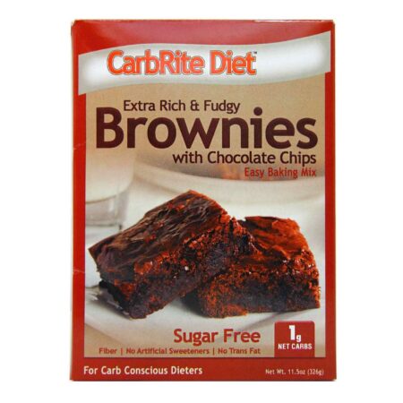 Universal Nutrition, Brownies Diet com Pedaços de Chocolate, Sem Açúcar - 326g