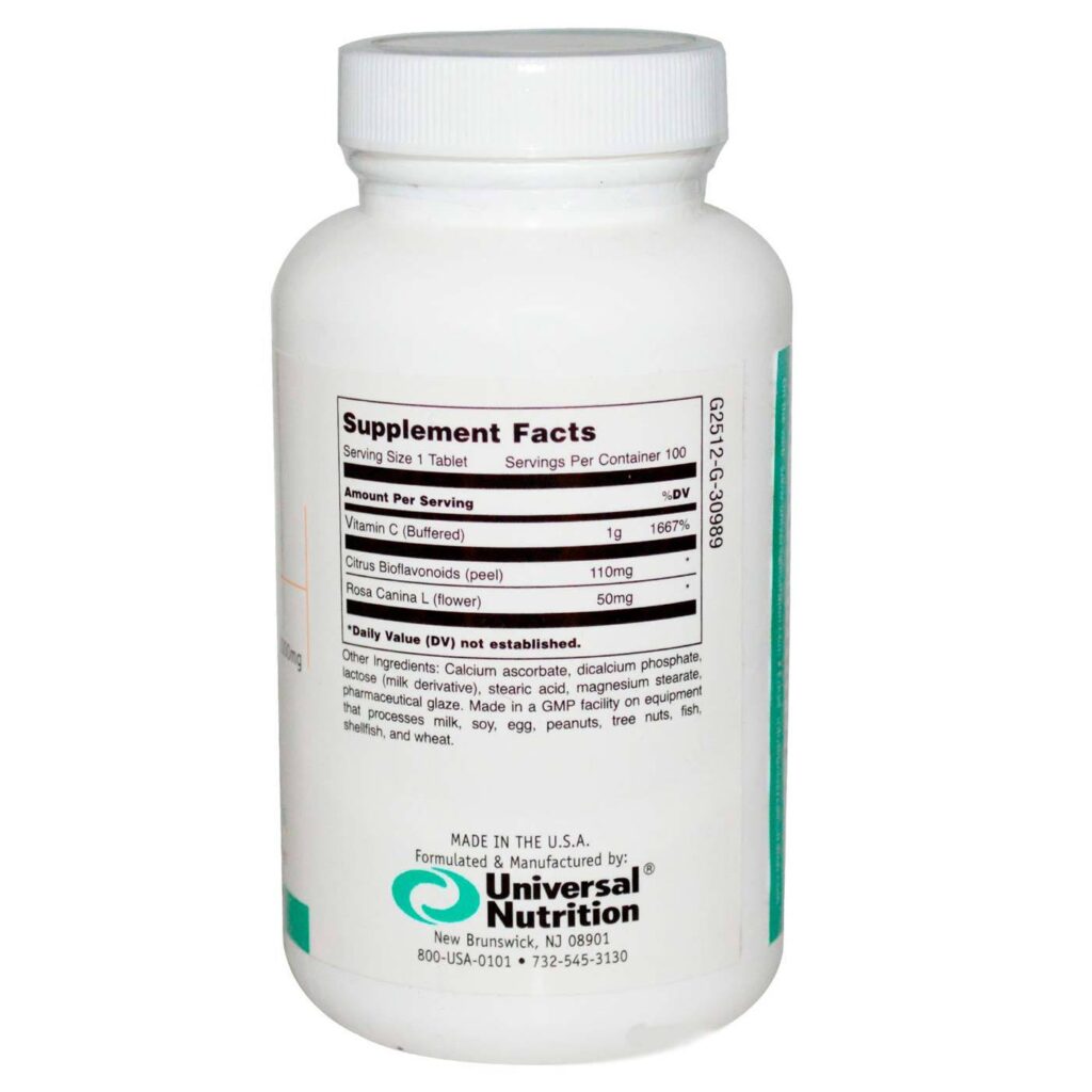 Universal Nutrition Cálcio, Zinco e Magnésio com Cobre - 100 Comprimidos - Imagem 2