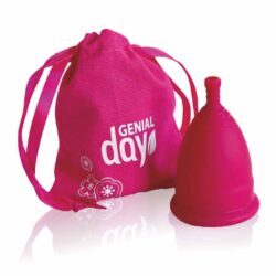 Coletor Menstrual Genial Day Large 30 mm - Higiene Íntima Confortável no Brasil