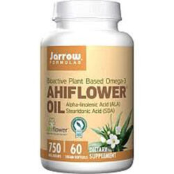 Jarrow Formulas Ahiflower Oil - Óleo de Ahiflower 750 mg - 60 Cápsulas Veganas em Gel