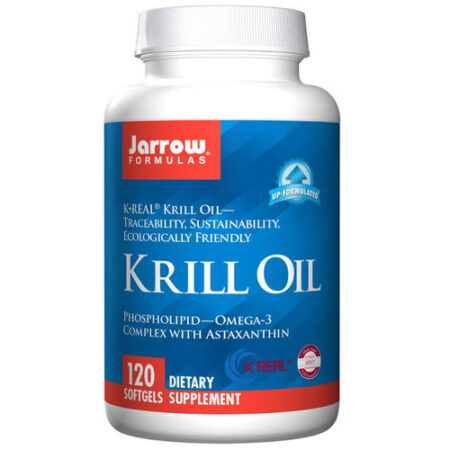 Jarrow Formulas Óleo de Krill - 400 mg - 120 Cápsulas em Gel