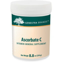 Genestra Ascorbate C: Vitamina C Pura em Pó 250g | Antioxidante Essencial para Imunidade e Saúde