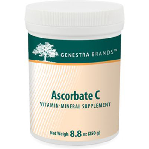 Genestra Ascorbate C: Vitamina C Pura em Pó 250g | Antioxidante Essencial para Imunidade e Saúde