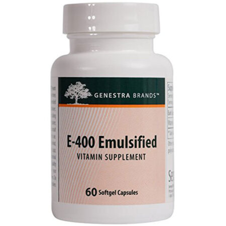 Genestra E-400 Emulsified - 60 Softgel Cápsulas